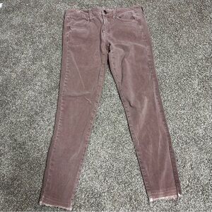 American Eagle Outfitters Women's Dusty Pink Ankle Jeans 🐞